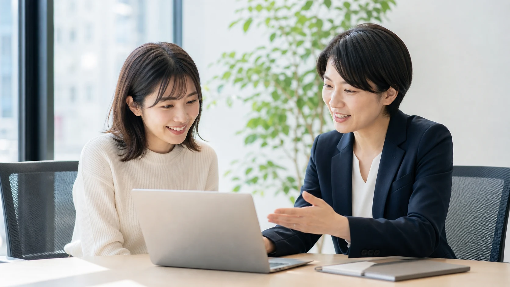 転職エージェントとの面談イメージ