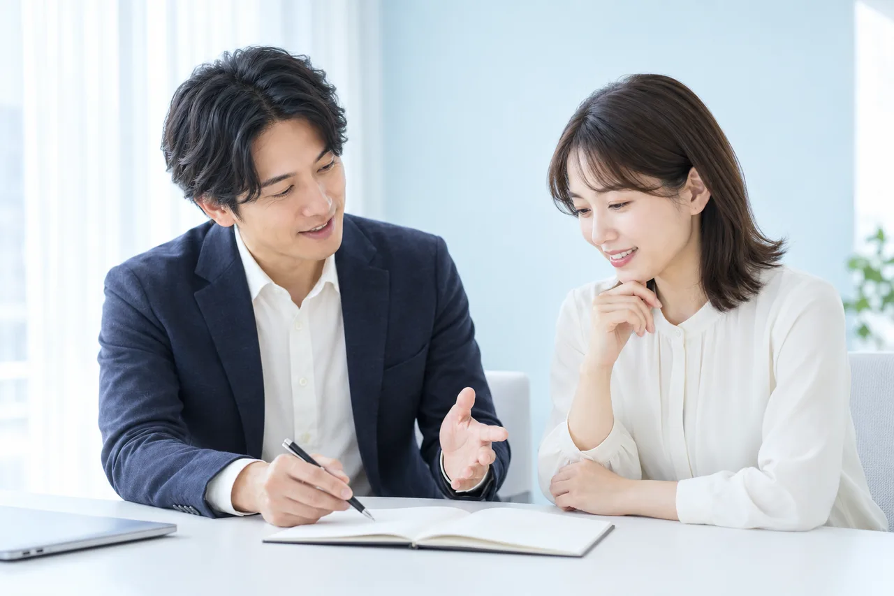 転職エージェントとの面談イメージ