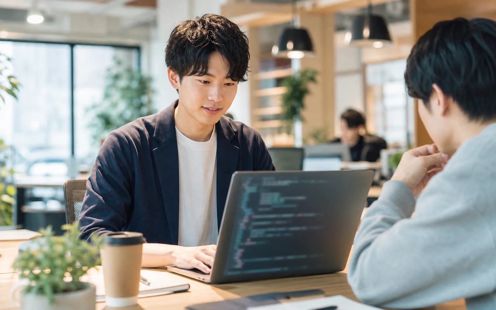 20代のITエンジニアが開発するイメージ