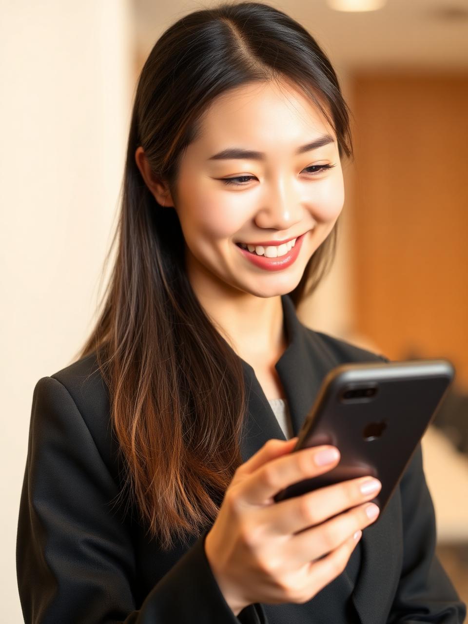 キャリアコーチングを受ける女性