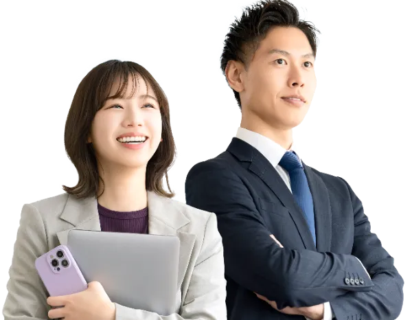 キャリアについて相談できる男性と女性のプロ